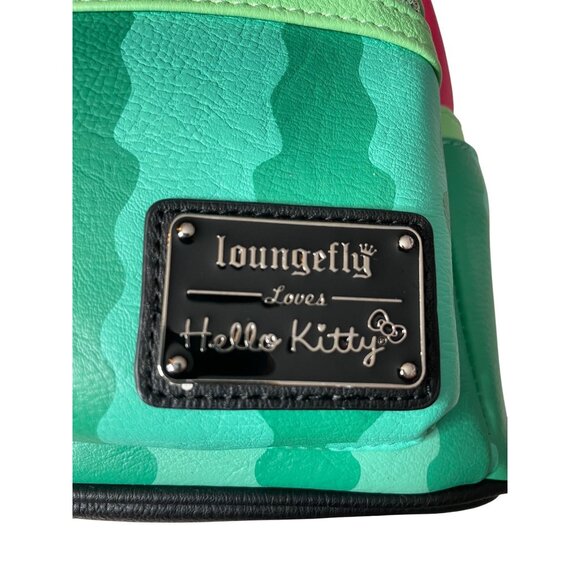 Loungefly "RARE" Hello Kitty Watermelon Mini Backpack - Picture 2 of 8
